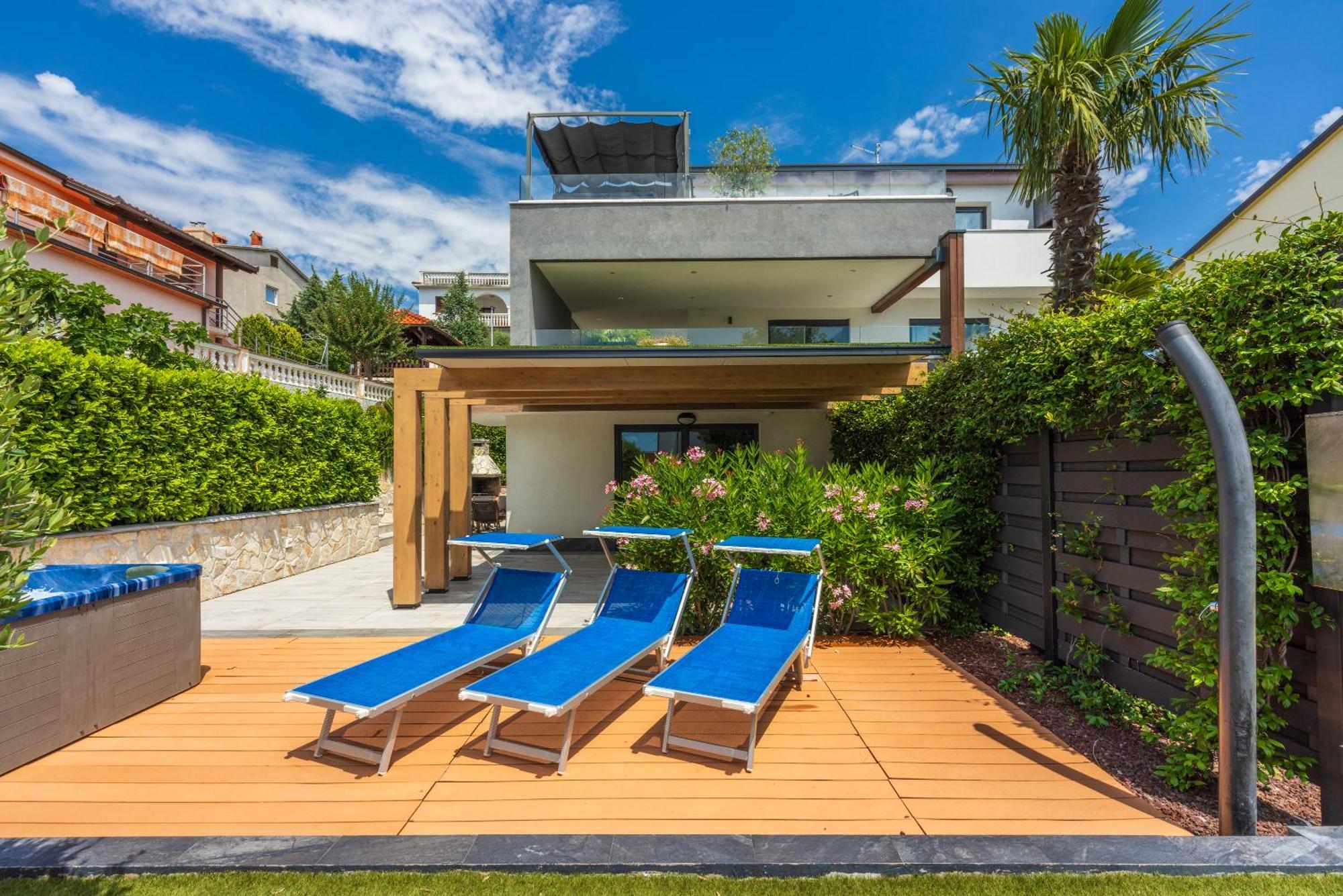 Relax Derossi 2 Apartment Crikvenica Bagian luar foto
