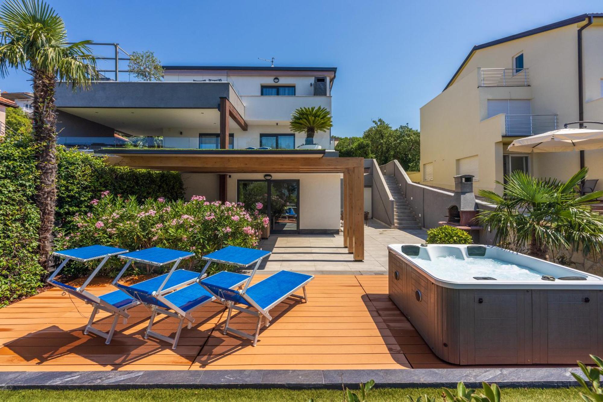 Relax Derossi 2 Apartment Crikvenica Bagian luar foto
